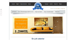 Desktop Screenshot of celikkapipazari.com