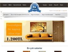 Tablet Screenshot of celikkapipazari.com